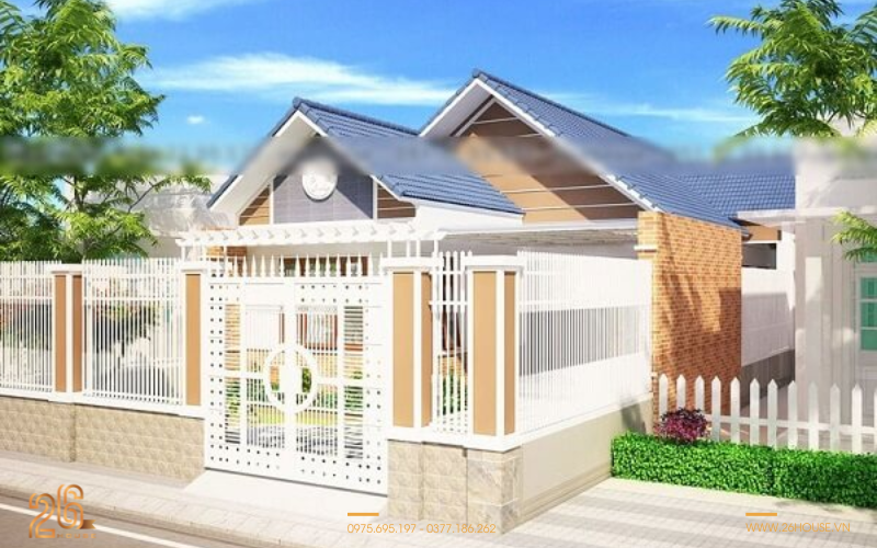 Những tiêu chuẩn cần biết khi chọn mẫu hàng rào đẹp nhà cấp 4 