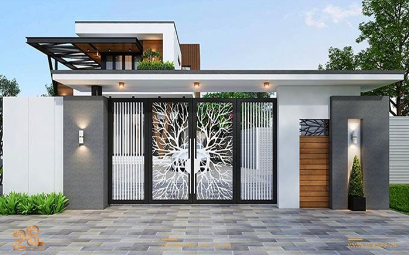 Kiêng kỵ khi làm cổng nhà
