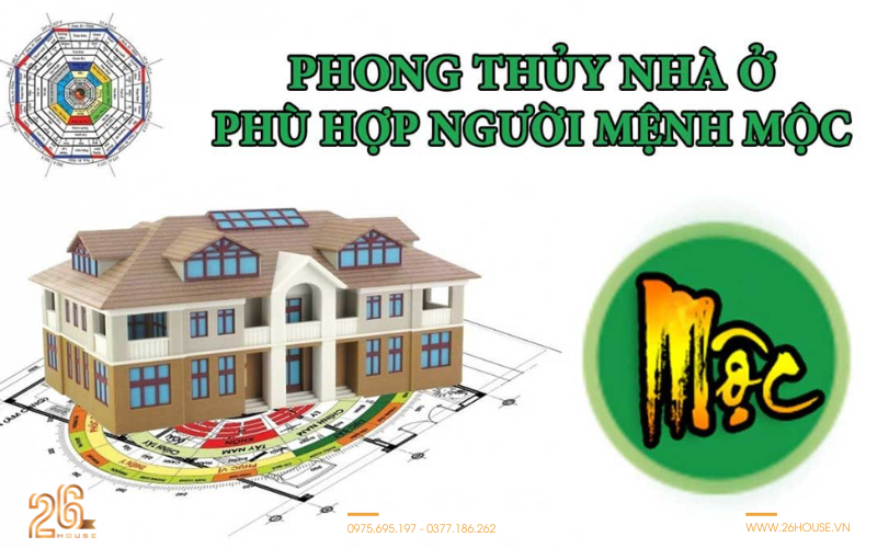 Mệnh Mộc hợp hướng nào khi xây nhà? 