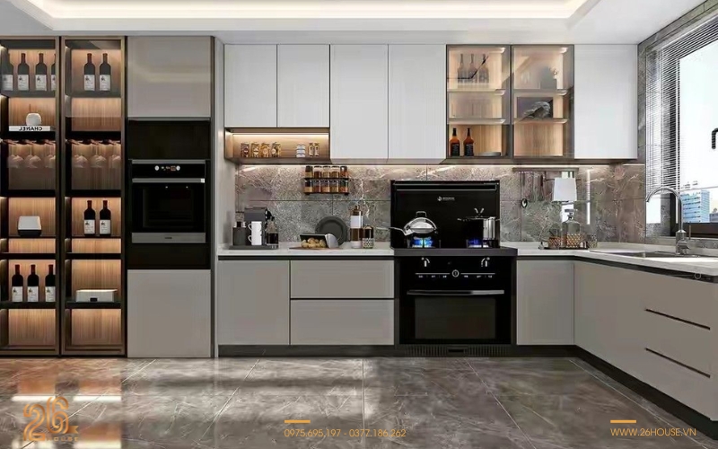 Nhà hướng Tây đặt bếp hướng nào hợp phong thủy để hút tài lộc và giữ vững hạnh phúc gia đình