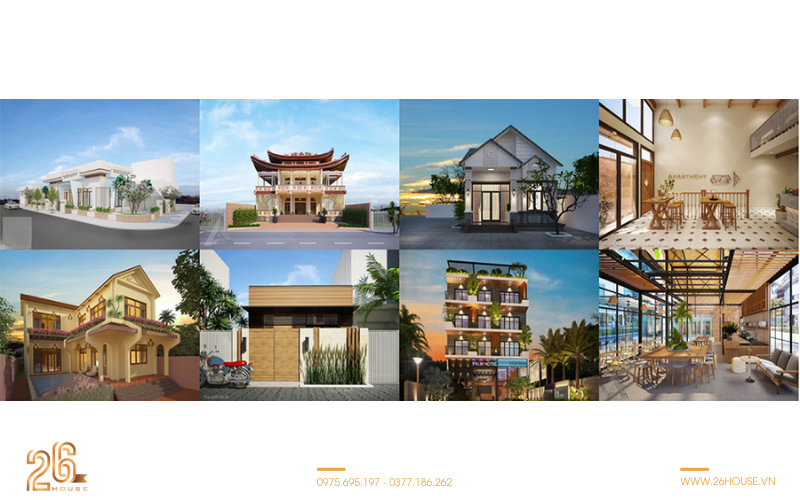 26 HOUSE là một công ty thiết kế xây dựng tại Đà Nẵng cung cấp dịch vụ trọn gói
