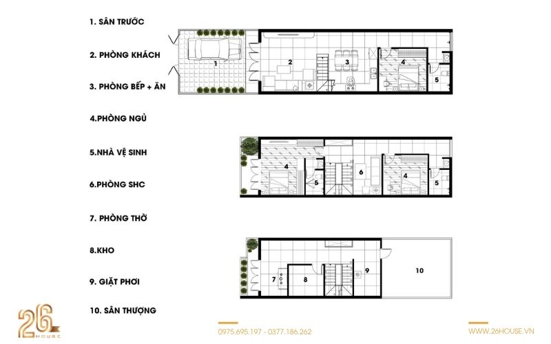 Sau khi thống nhất phương án sơ bộ, 26 HOUSE sẽ tiến hành phát triển ý tưởng