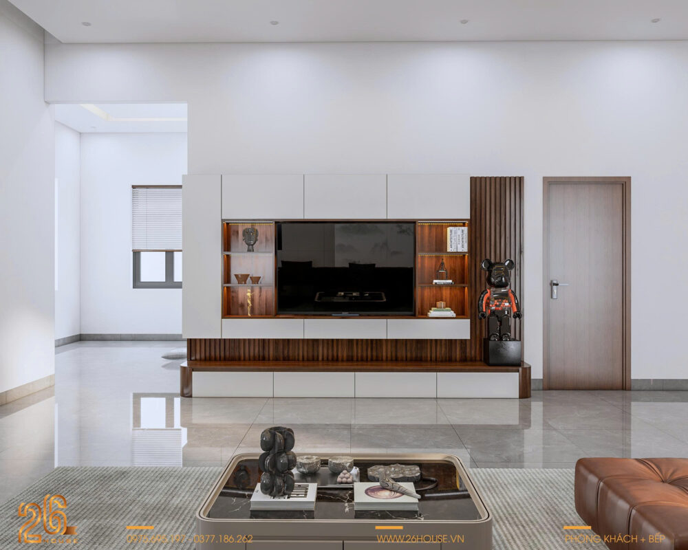 Thiết kế nội thất dự án T’s House tối giản, đồng bộ phong cách hiện đại