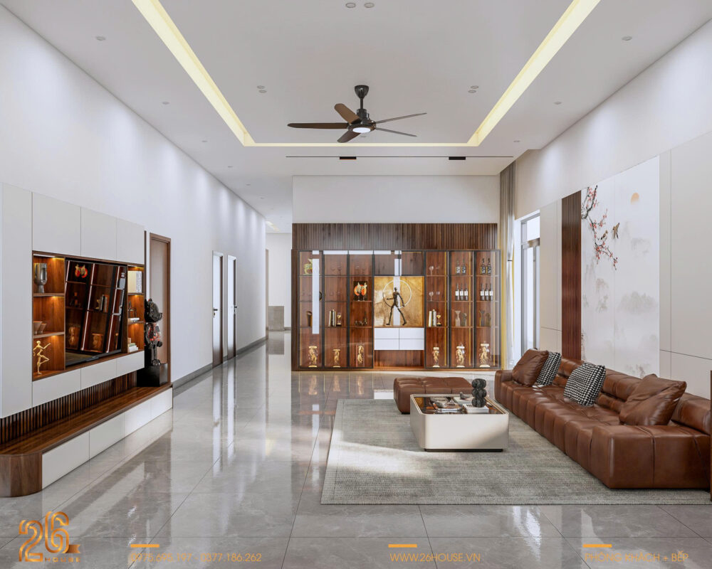 Bố trí công năng sinh hoạt dự án T’s House tiện nghi, khoa học