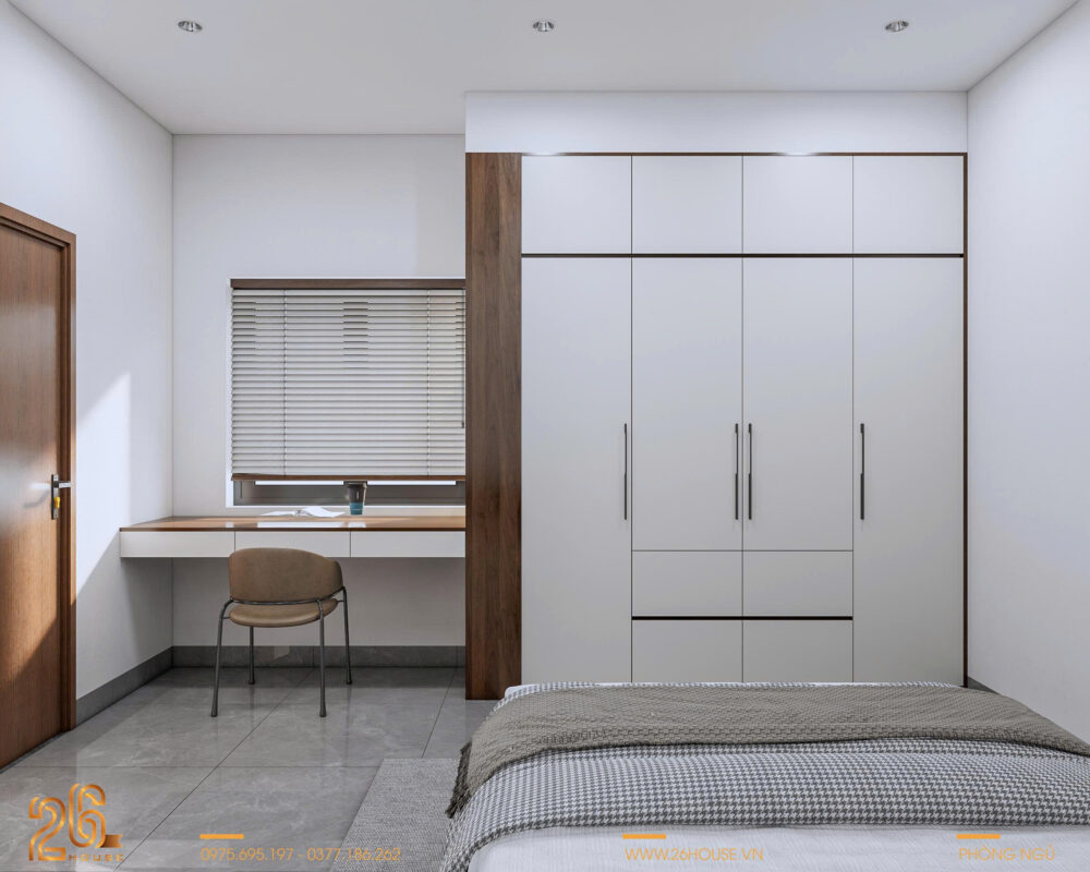 Thiết kế nội thất dự án T’s House tối giản, đồng bộ phong cách hiện đại