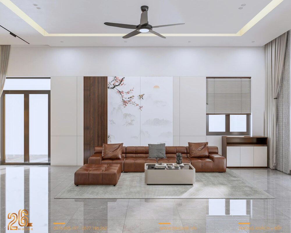 Thiết kế nội thất dự án T’s House tối giản, đồng bộ phong cách hiện đại