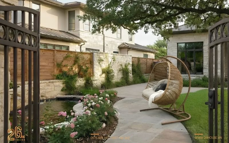Top các mẫu hàng rào biệt thự sân vườn đẹp nổi bật nhất 2026 17 Hàng rào biệt thự sân vườn đẹp là gì?